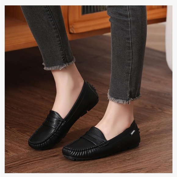 Shoes - Women Penny Loafers Casual Comfortable Slip On Flat Shoes